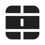 Table Cells Split SVG Icon